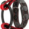 Kink Cock and Ball Master Cock Ring - Black And Red