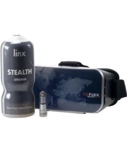 Linx Cyber Pro Stealth Stroker And VR Headset - Vanilla/Black