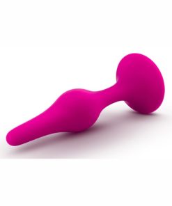 Luxe Beginner Plug Silicone Butt Plug Large - Pink