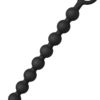 Master Series Pathicus Nine Bulb Silicone Anal Wand - Black