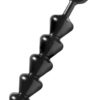 Master Series Spades XL Anal Beads - Black