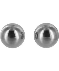 Master Series Venus Stainless Steel Orgasm Balls - Silver