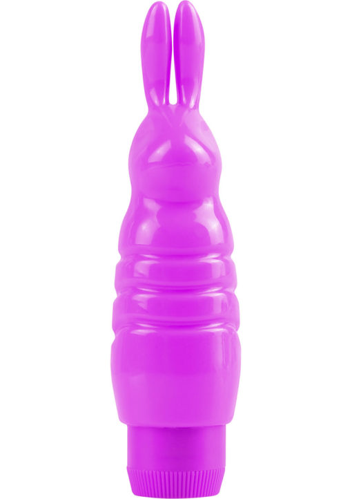 Neon Lil` Rabbit Bullet Vibrator - Purple