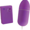 Neon Luv Touch Bullet With Remote Control - Purple
