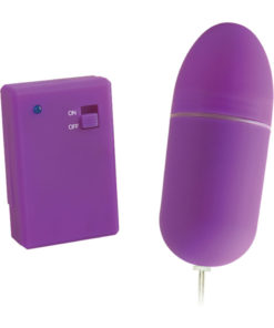 Neon Luv Touch Bullet With Remote Control - Purple