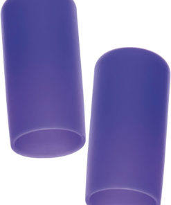 Nipple Play Silicone Nipple Suckers - Purple