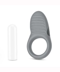 Noje C1 Rechargeable Silicone Cock Ring - Slate