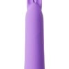 Nu Sensuelle Bunnii Rechargeable Silicone Vibrator - Purple