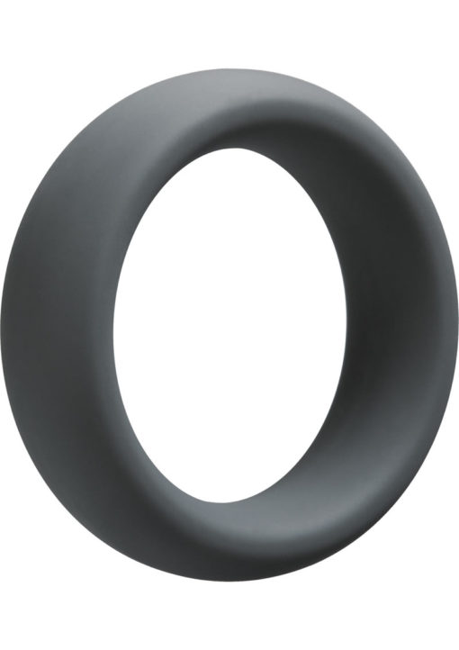 OptiMALE Silicone Cock Ring 45mm - Slate