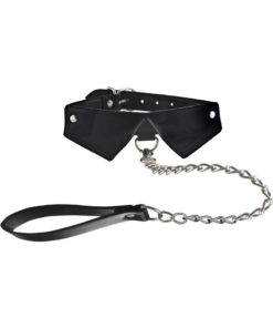 Ouch! Exclusive Collar With Leash - Black