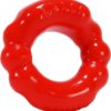 Oxballs Atomic Jock `The 6 Pack` Sport Cock Ring - Red
