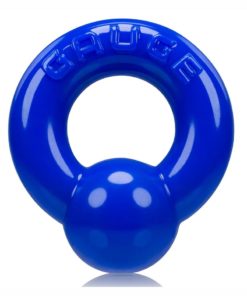 Oxballs Gauge Super Flex Cock Ring - Blue