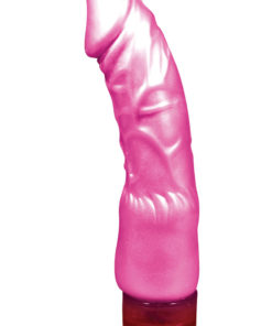 Pearlshine The Satin Sensationals The Clit Pleaser Vibrator 7in - Pink