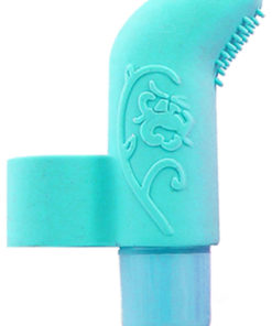 Play with Me Finger Silicone Vibrator - Blue
