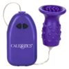 Pleasure Kiss Massager With Remote Control - Purple