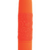 Posh 10 Function Pocket Teaser Silicone Vibrator Waterproof Orange 3.75 Inch