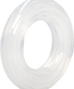 Premium Silicone Cock Ring - Extra Large - Clear
