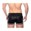Prowler Red Leather Sport Shorts - 2XLarge - Black/Gray