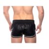 Prowler Red Leather Sport Shorts - 3XLarge - Black/Gray