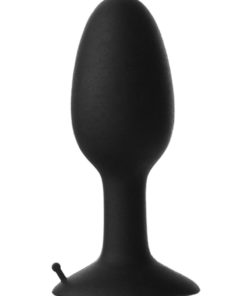 Prowler Weighted Butt Plug - Medium - Black