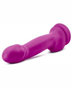 Real Nude Sumo Silicone Dildo 9.5in - Violet