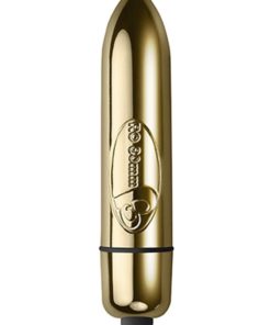 RO 80 mm Single Speed Bullet Vibrator - Champagne Gold