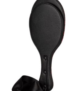 Scandal Round Double Paddle - Black/Red