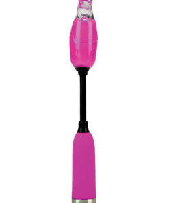Shanes World Campus Buzz Massager with Removable Bunny Sleeve - Pink