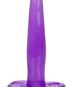 Silicone Tee Probe Butt Plug - Purple