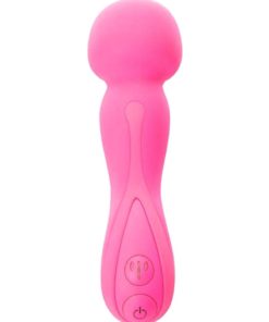 Sincerely Wand Vibe Silicone Rechargeable Vibrator - Pink