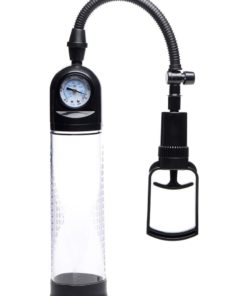 Size Matters Trigger Penis Pump with Built-in Pressure Gauge