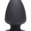 Squeeze-It Squeezable Silicone Anal Plug - Small - Black