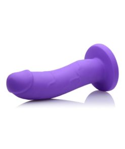 Strap U Boi Toy Premium Silicone 7.25in Dildo - Purple