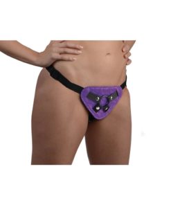 Strap U Burlesque Universal Corset Harness - Purple