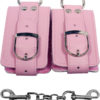 Strapped Plush Restraints - Pink