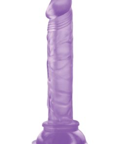 The 9`s - Diclets Jelly Dildo 8in - Purple