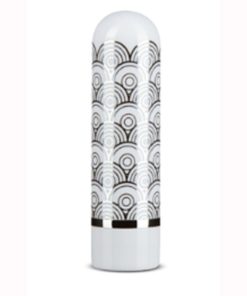 The Collection Glitzy Halo Rechargeable Bullet - Silver