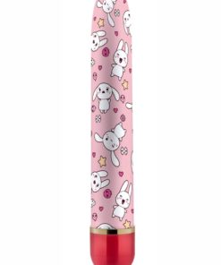 The Collection Sweet Bunny Classic Slim Vibrator - Red