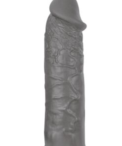 The Great Extender Silicone Penis Sleeve 6in - Gray
