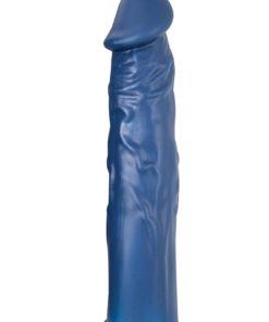 The Greatest Extender Silicone Penis Sleeve 7.5in - Blue