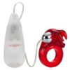 The Matador Vibrating Cock Ring Cock Ring With Clitoral Stimulation - Red