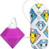 Tokidoki Solitaire Petal Vibe Wired Remote Silicone Clitoral Vibe Waterproof Purple