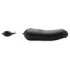 Tom Of Finland Tom`s Inflatable Silicone 12.75in Dildo - Black