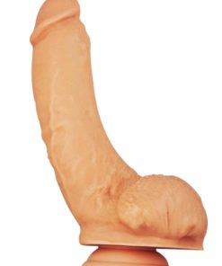 Tradie - Woody - Dual Density Realistic Dildo With Balls 9in - Vanilla
