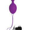 Vanity Vr1 Silicone Rechargeable Kegal Balls - Purple