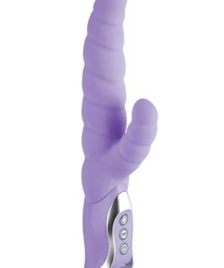Vibe Therapy Regal Silicone Vibrator Waterproof Purple
