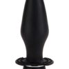 Vibrating Silicone Booty Rider Waterproof Black