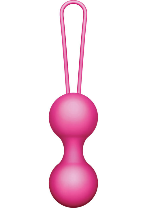 Vnew Weighted Kegel Toner Level 3 Silicone Balls Pink 3.2 Ounce