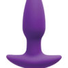 Vogue Aria Vibrating Silicone Anal Plug - Medium - Purple