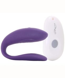 We-Vibe New Unite Rechargeable Silcone Couples Vibrator with Remote Control - Purple